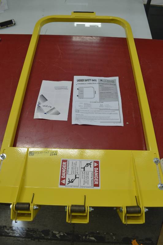 lot 2144 image: LADDER SAFETY GATE