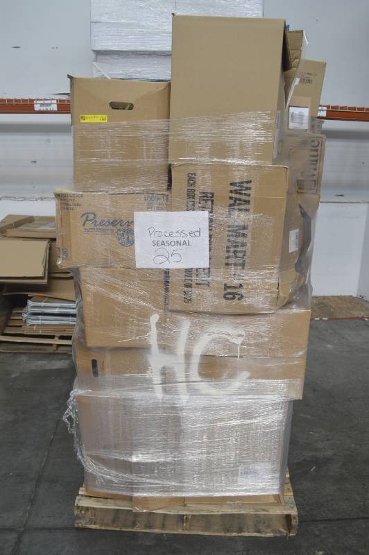 lot 2187 image: PALLET OF SEASONAL ITEMS