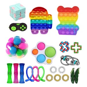 lot 4458 image: 30Pcs Pack Fidget Toy Set Sensory Tools Bundle Stress Relief Hand Kids Adult toys may vary please see actual pictures