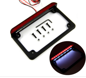 lot 4477 image: Universal license plate light varies from stock photo motorcycle