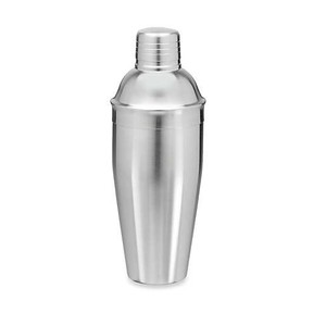 lot 4480 image: Stainless Steel 3-Piece Cocktail Shaker Set, 16-Ounce