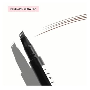 lot 4514 image: Eyebrow Pen - iMethod Eye Brown Makeup, Eyebrow Pencil with a Micro-Fork Tip Applicator Creates Natural Looking Brows Effortlessly and Stays on All Day, light Brown