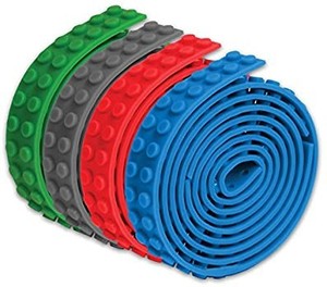 lot 4522 image: Self Adhesive Tape Works Building Block Tape, colors vary from stock photo, NA