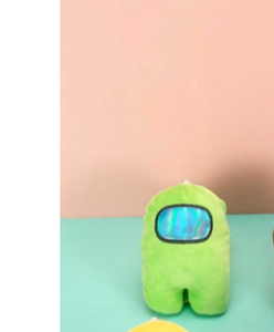 lot 4526 image: Plush Stuff Animal Plushies Toys Among U.s Merch Plushie Gifts Plush keychain Figure Toys for Game Fans Set of 2