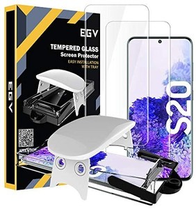 lot 4559 image: EGV tempered glass screen protector for Galaxy S20 plus