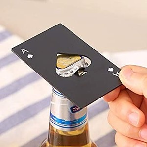 lot 4583 image: ace of spades bottle opener 2 pack