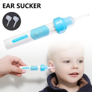 lot 4679 image: Ear Sucker Earwax Vacuum Removal Ear Cleaner Wax Tool Kit LED Light Powerful Suction