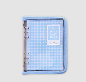 lot 4681 image: Zipper twinkle A5 size 6-ring binder cover and planner set