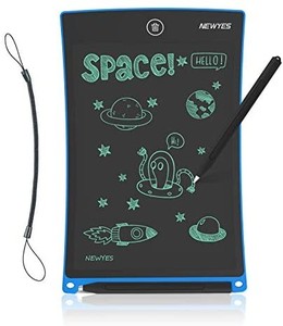 lot 7516 image: 8.5 Inches LCD Writing Tablet with Lock Function Office Whiteboard Bulletin Board Kitchen Memo Notice Fridge Board Magnetic Daily Planner Gifts for Kids Age 3 Months (PinkLanyard great learning tool