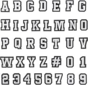 lot 7536 image: Letter Number Shoe Charms for Croc Bracelet Wristbands with Holes,Clog Charms Accessories Pins for Boys Girls Kids Men Women Teens Teenagers,Birthday Party Favor Kids Gifts