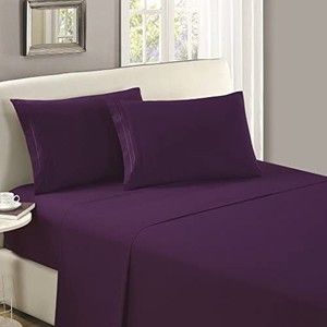 lot 4759 image: 2Flat Sheet-Ultra Soft & Comfortable Microfiber