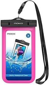 lot 7678 image: Waterproof Phone Pouch Holder, Underwater Cellphone Case Dry Bag with Lanyard Armband Compatible with iPhone 1313 Pro MaxiPhone 1212 Pro Max11 Pro Max, XrXs Max, 8, Samsung S21S20S10S9 color Black