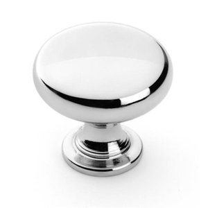 lot 7731 image: Dynasty Hardware K-3910-26 Super Saver Classic Cabinet Knob, Polished Chrome retail $22.00each