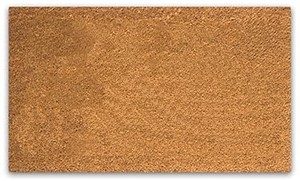 lot 7756 image: Coco Coir Door Mat with Heavy Duty Backing, Natural Doormat, 18��x30�� Size, Easy to Clean Entry Mat, Beautiful Color and Sizing for Outdoor and Indoor uses, Home D�cor STATE OF MAINE SEE ADDITONAL PICS