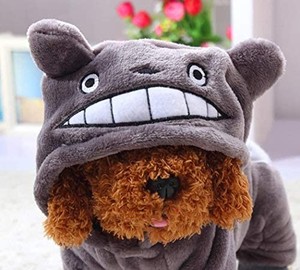 lot 7785 image: Puppy Dog Pet Clothes Hoodie Warm Sweater Shirt Puppy Autumn Winter Coat Doggy Fashion Jumpsuit Apparel size XS