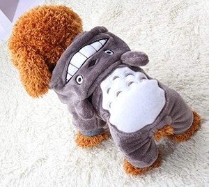 lot 7787 image: Puppy Dog Pet Clothes Hoodie Warm Sweater Shirt Puppy Autumn Winter Coat Doggy Fashion Jumpsuit Apparel size M