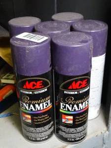 lot 1138 image: Purple Spray Paint