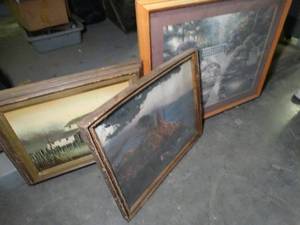 lot 1149 image: Lot of Framed Wall Art