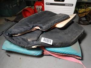 lot 1165 image: Old Life Vests