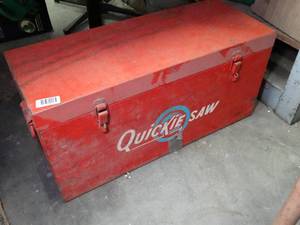 lot 1365 image: Quikie Saw Box (empty)
