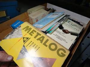 lot 1410 image: Vintage Machine Shop Catalogs