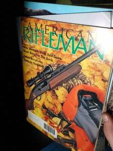 lot 1411 image: Old American Rifleman Magazines