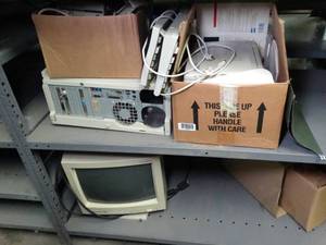 lot 1429 image: Vintage Satelite Laptop and Computer Scrap Lot