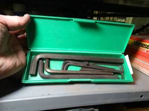 lot 1456 image: Allen Wrench Set