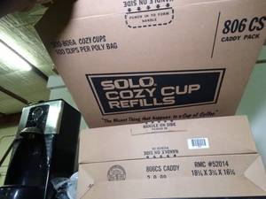 lot 1499 image: 3 Boxes of Solo Cozy Cup Refills