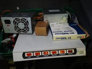lot 1533 image: Computer Power Supplies - Modem - Selector