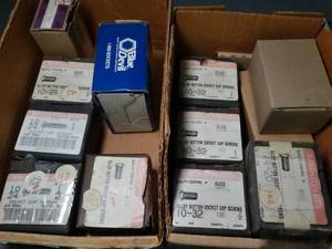 lot 1530 image: Variety of Open Boxes  Socket Screws - Button Socket Cap Screws
