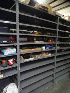 lot 1562 image: 7Ft x 48in x 24in Metal Shelf Unit - Can Only be picked up last day of Load Out