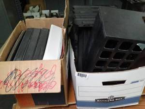 lot 1569 image: Misc Office Supplies   3-Ring Binders Etc.