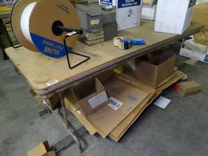 lot 1591 image: Folding Table wo Contents