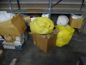 lot 1609 image: Foam and or paper packing materials