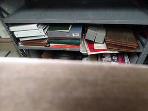 lot 1635 image: Misc. binders and other office supplies