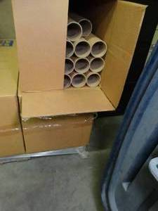 lot 1658 image: Mailing tubes- Uline