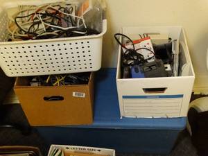 lot 1721 image: Computer  Modem  Wire-Cables  Etc