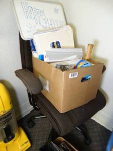 lot 1720 image: Office Chair and Supplies
