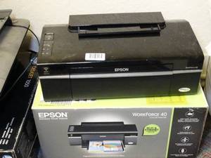 lot 1716 image: Epson Workforce 40 Printer