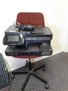 lot 1711 image: Office Printer and Chair