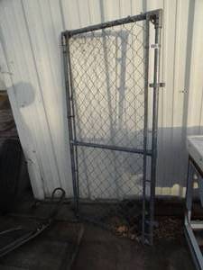 lot 1839 image: Tall Chain-link Gate