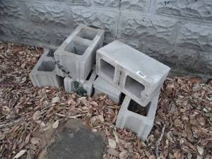 lot 1851 image: A Few Cinder Blocks