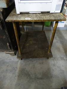 lot 1222 image: Machine Shop Wheeled Cart