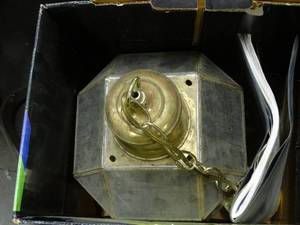 lot 1246 image: Large Hanging Ceiling Light