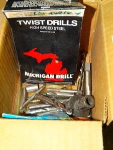 lot 1283 image: Small Lot of Misc HS Drill Bits and Taps