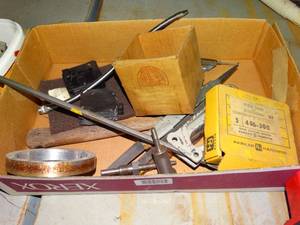 lot 1286 image: File - Hammer - and Misc Parts - Blow Gun Parts