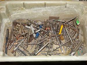 lot 1288 image: Old Drill Bits and Misc