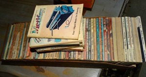 lot 1302 image: Nice Collection of Vintage Metlfax books