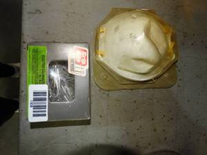 lot 1308 image: Fence Nails and Masks